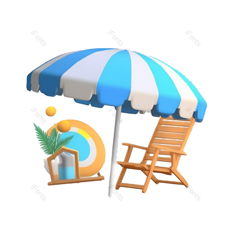 卡通图片,户外元素,夏天PNG,可爱风免抠素材